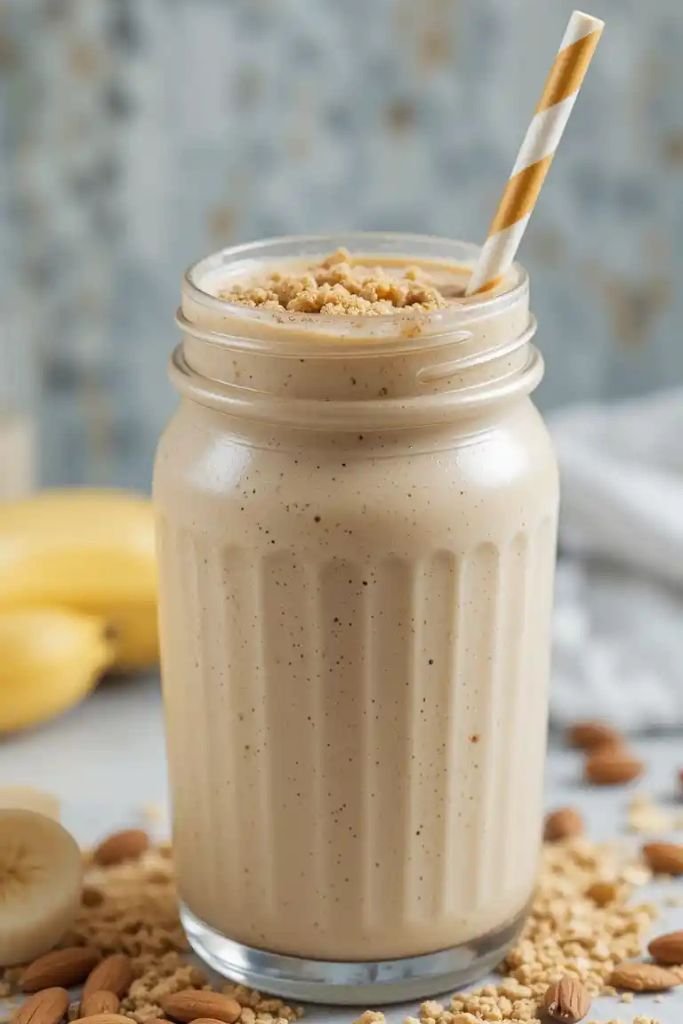 Almond Butter Banana Shake