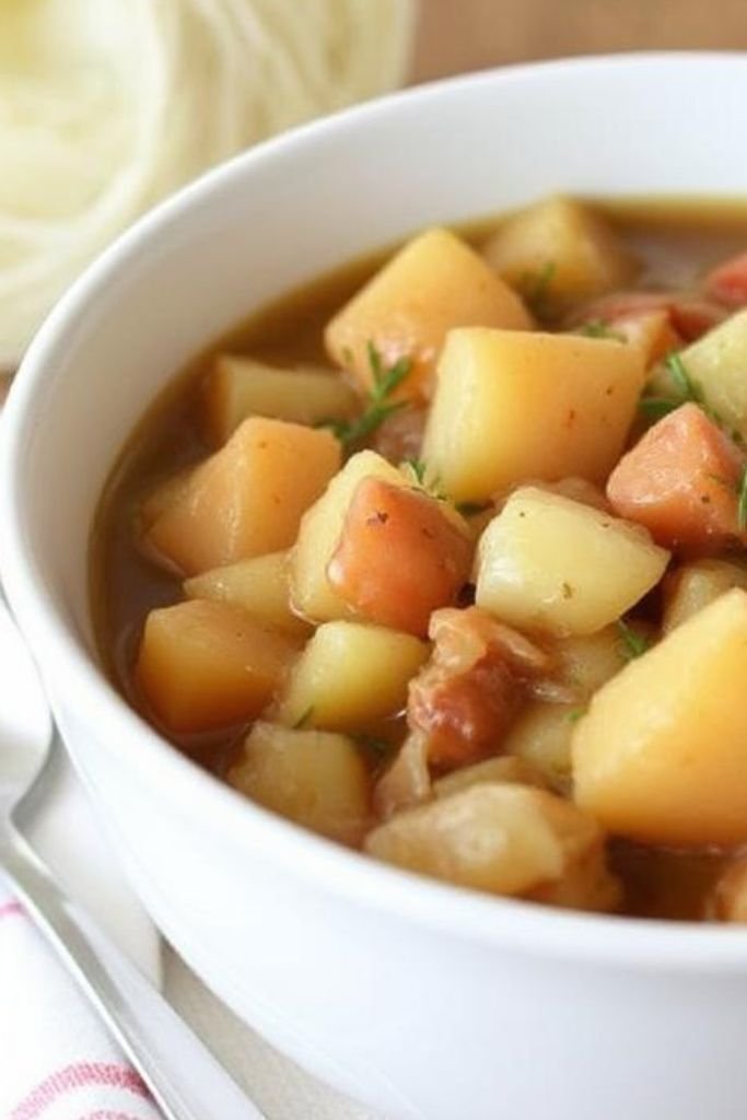 Cabbage and Potato Slow Cooker Stew
