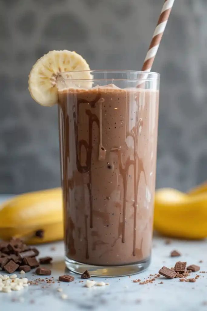 Chocolate Banana Protein Shake