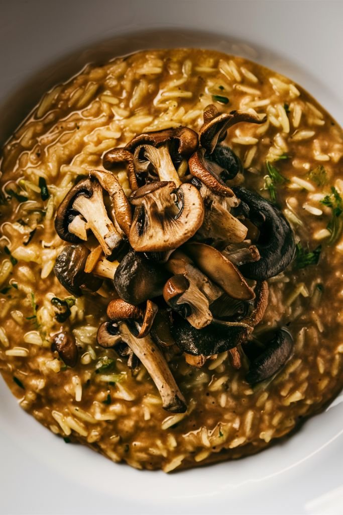 Creamy Mushroom Risotto