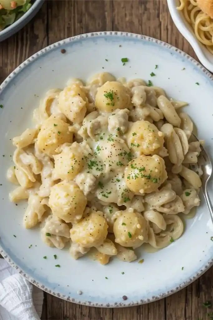 Crockpot Chicken Alfredo