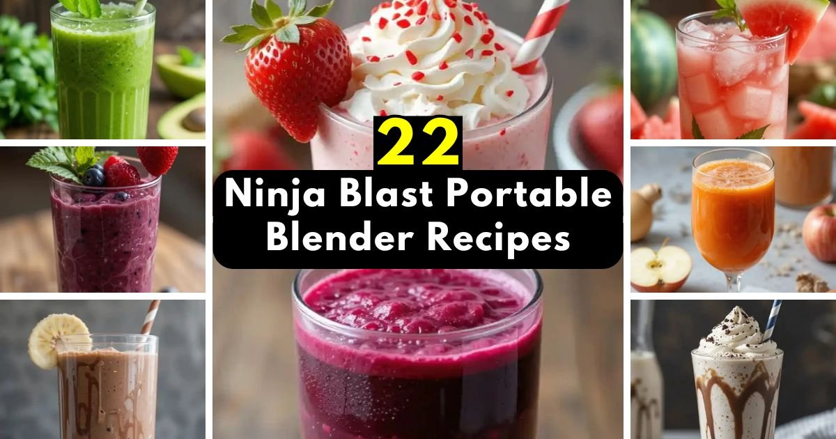 Ninja Blast Portable Blender Recipes