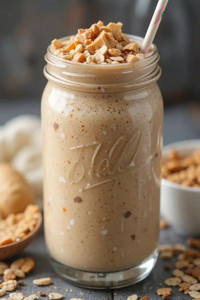 Peanut Butter Oat Shake