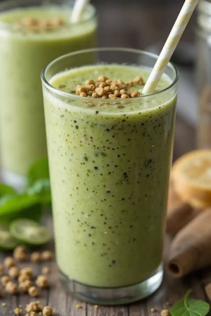 Spinach Chia Protein Shake