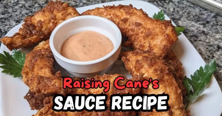 Raising Cane's Sauce Recipe