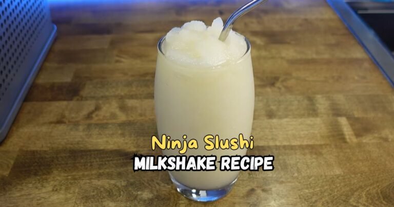 Ninja Slushi Milkshake Recipe