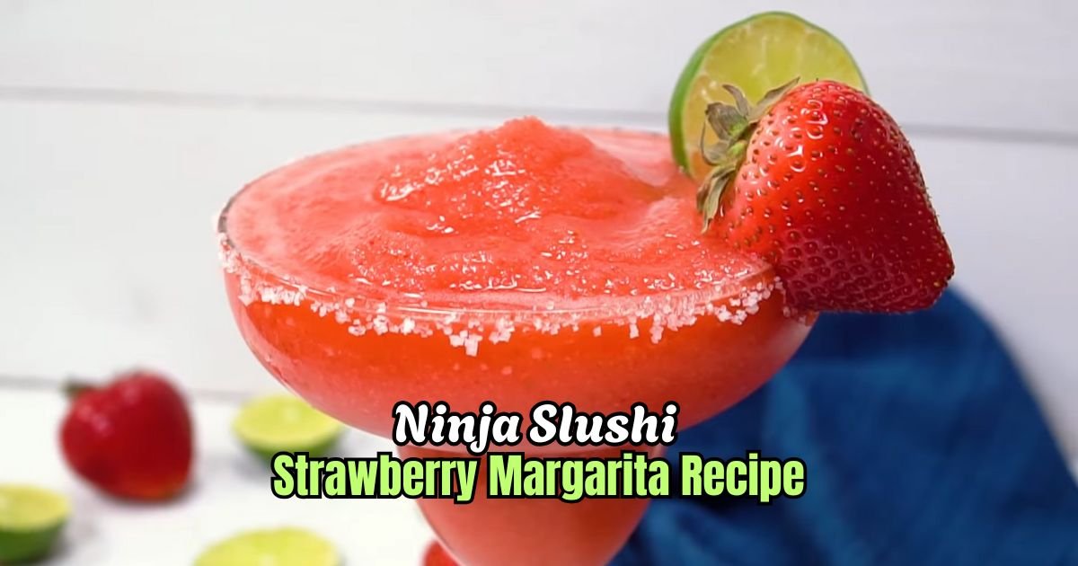 Ninja Slushi Strawberry Margarita Recipe