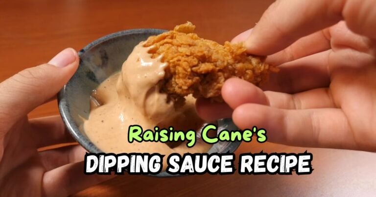 Raising Cane's Dipping Sauce Recipe