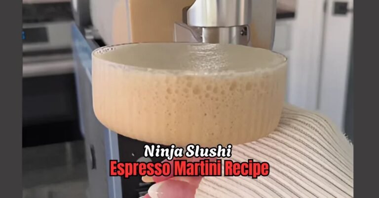 Ninja Slushi Espresso Martini Recipe