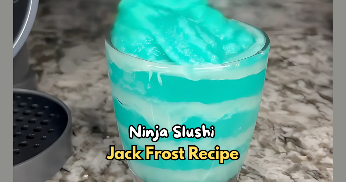 Ninja Slushi Jack Frost Recipe