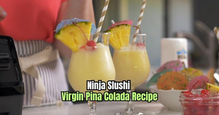 Ninja Slushi Virgin Pina Colada Recipe