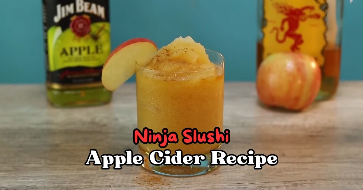 Ninja Slushi Apple Cider Recipe