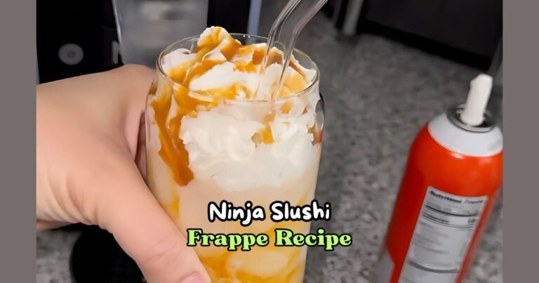Ninja Slushi Frappe Recipe