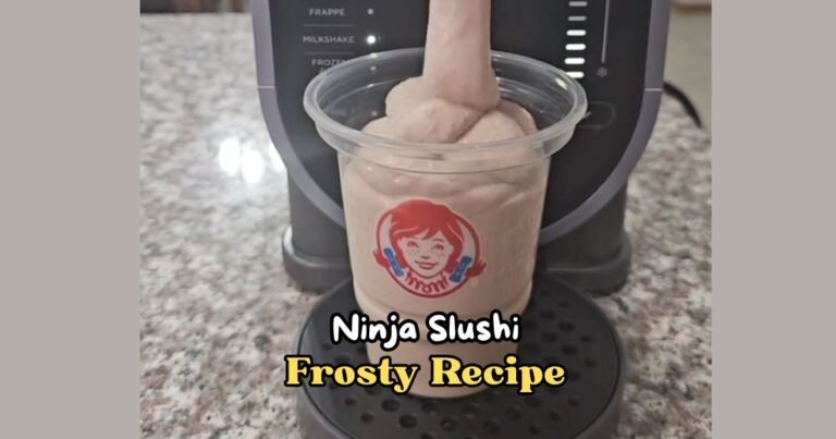 Ninja Slushi Frosty Recipe
