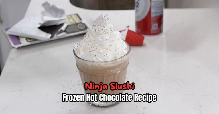 Ninja Slushi Frozen Hot Chocolate Recipe