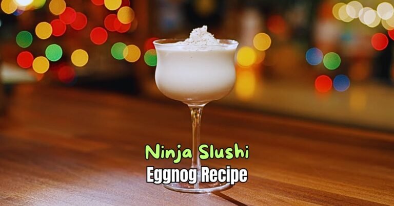 Ninja Slushi Eggnog Recipe
