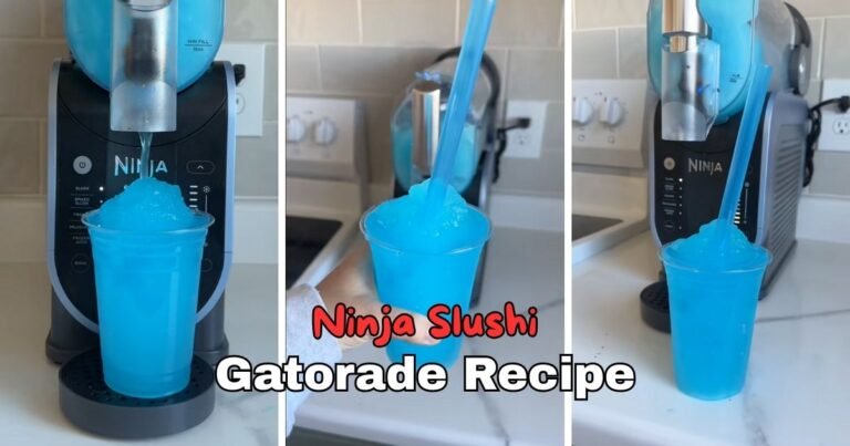 Ninja Slushi Gatorade Recipe