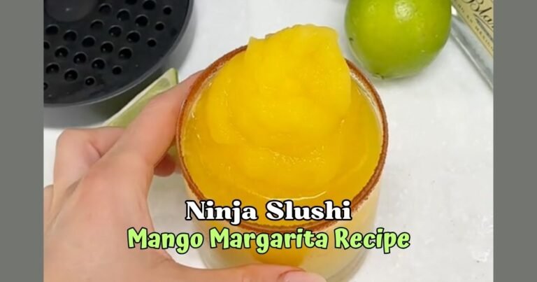 Ninja Slushi Mango Margarita Recipe