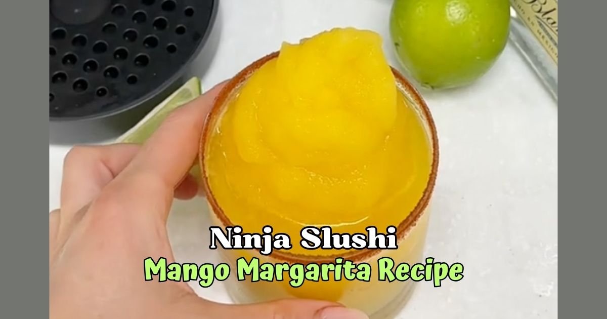 Ninja Slushi Mango Margarita Recipe