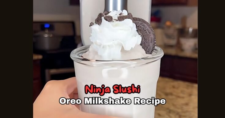 Ninja Slushi Oreo Milkshake Recipe