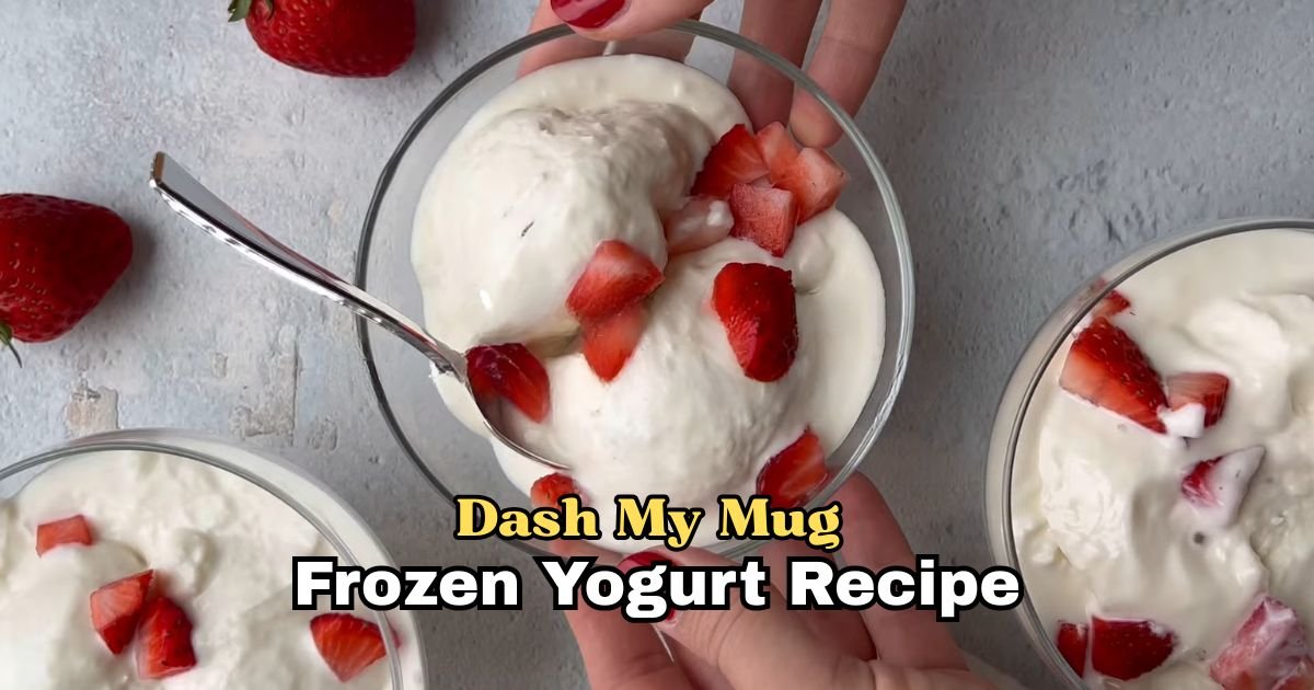 Dash My Mug Frozen Yogurt Recipe