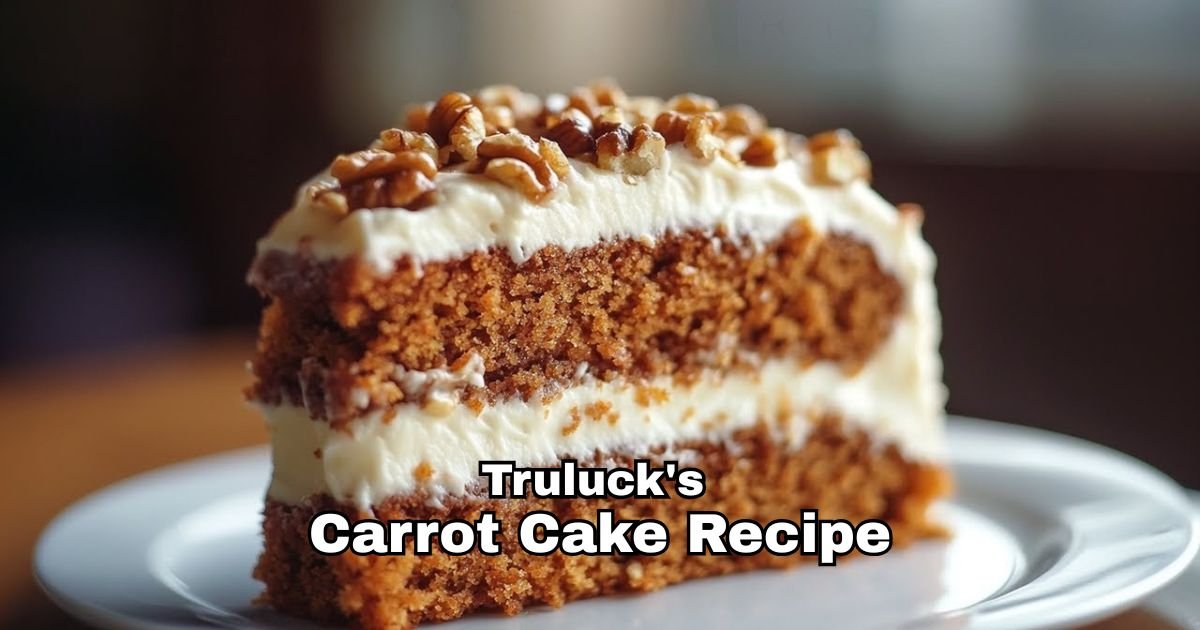 Truluck's Carrot Cake Recipe