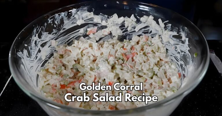 Golden Corral Crab Salad Recipe