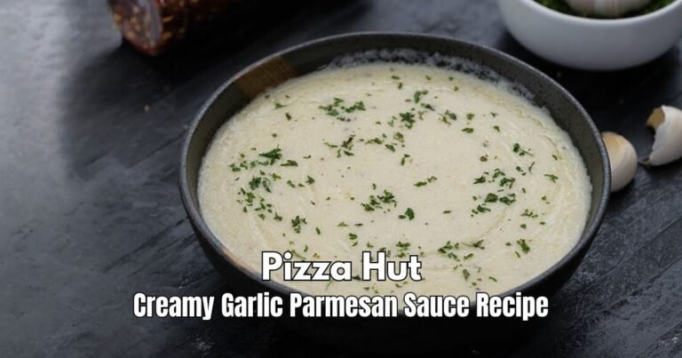 Pizza Hut Creamy Garlic Parmesan Sauce Recipe