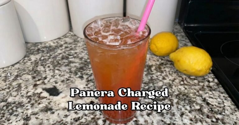 Panera Charged Lemonade Recipe